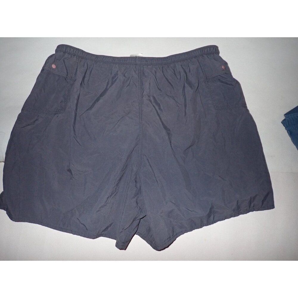 Lot Vintage Patagonia Mens M Swim Shorts Lined Blue Gray Nylon Gorpcore Trail - Picture 9 of 11